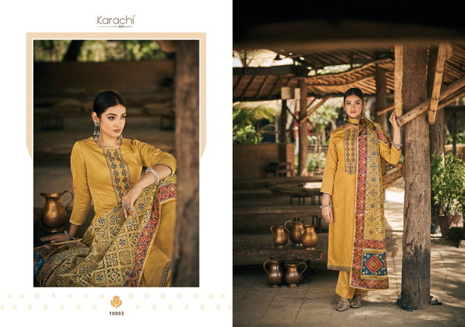 Patola By Kesar Viscose Jam Satin Printed Dress Material Wholesale Online
